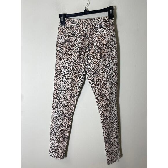 Pants Store Leopard Print Denim Sz Small - Picture 2 of 3